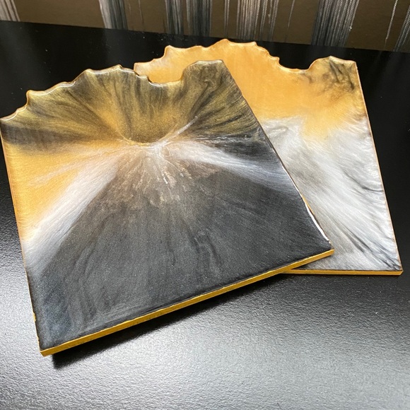 Geode Resin Coasters - Picture 2 of 4